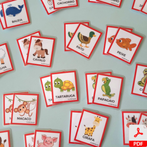 Jogo da Memória dos Animais – PDF