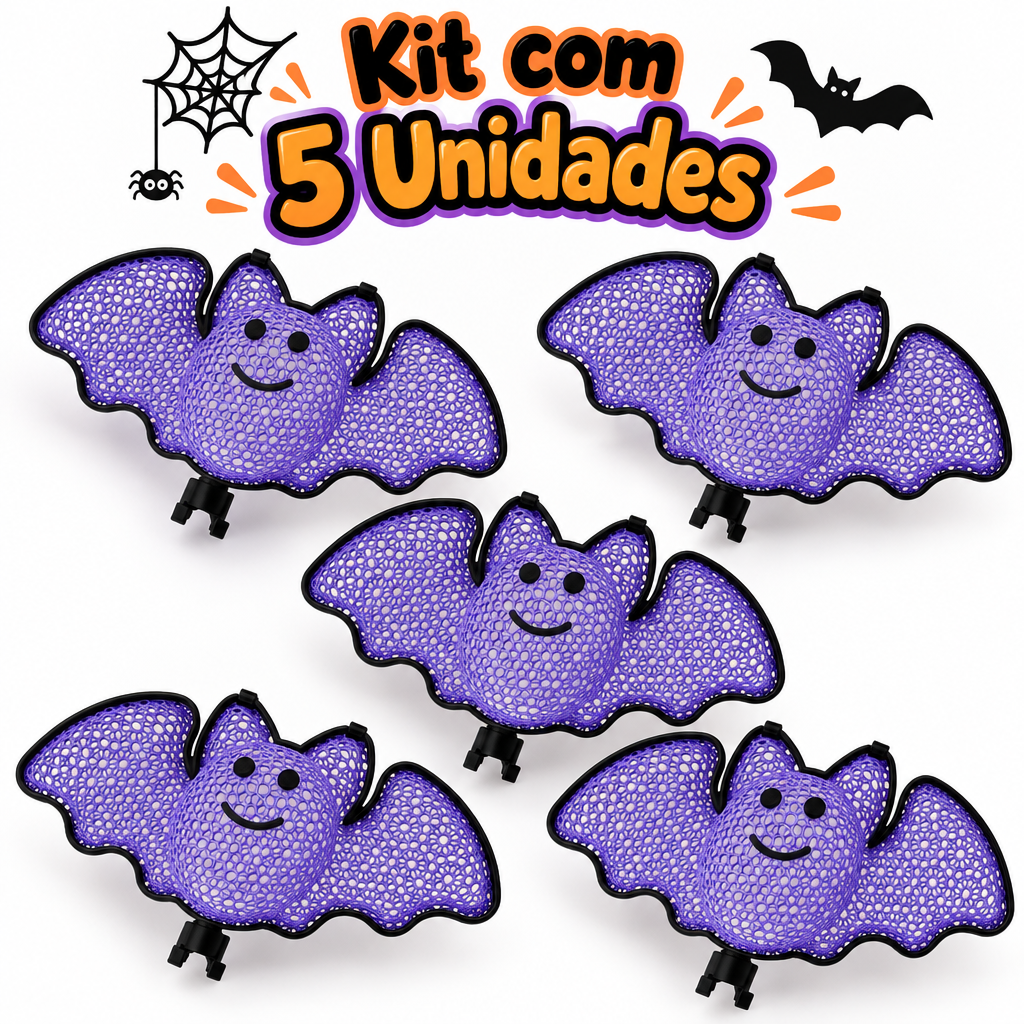 Decoração Lembrancinha Halloween Morcego Porta Doces Festa - Imagem 5